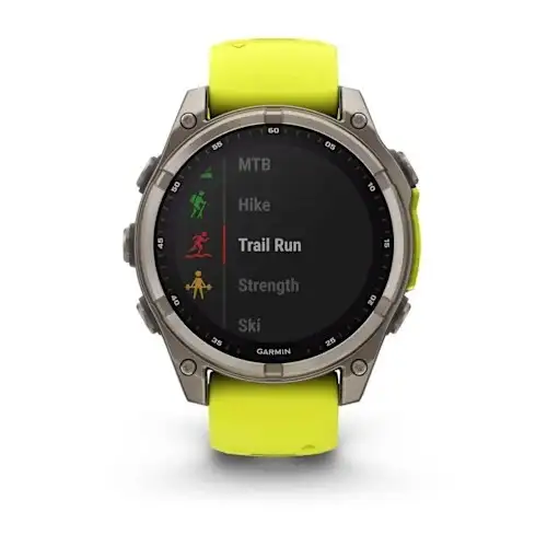 GARMIN Fenix 8 47mm Sapphire Solar Yellow