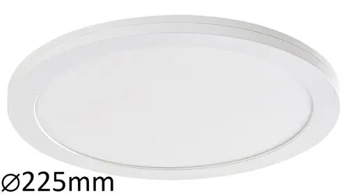 RABALUX Sonnet ugradna I nadgradna plafonjera LED 18W 1500lm