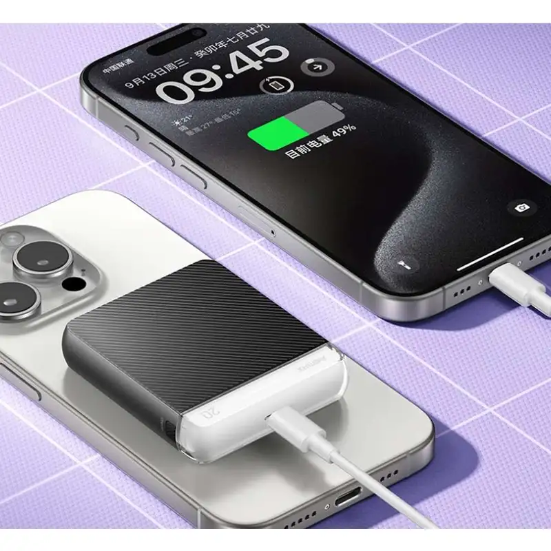 REMAX Power bank 10000mAh 20W Wireless White RPP-9