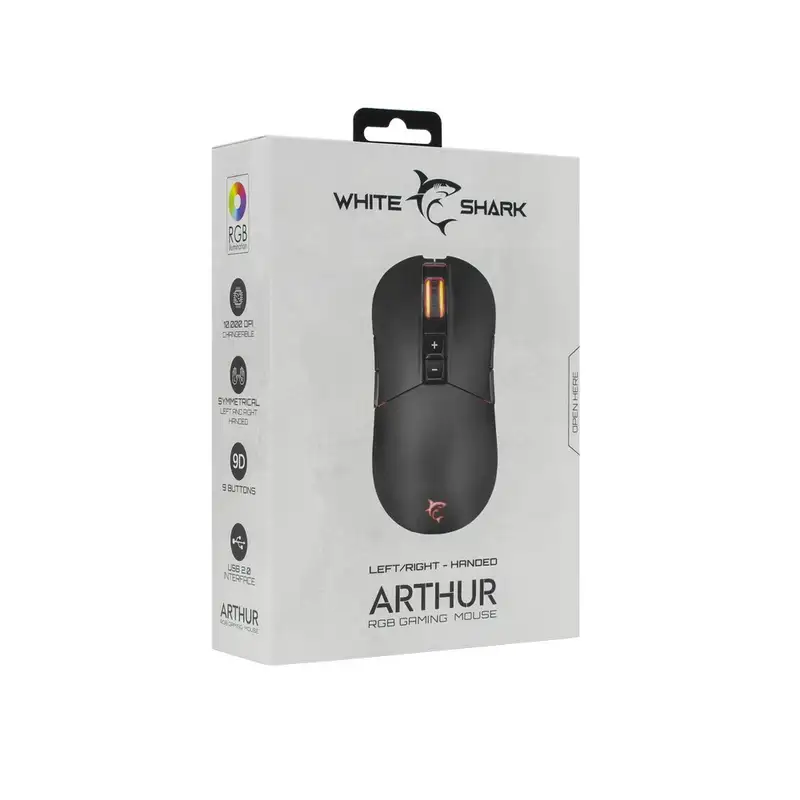 WHITE SHARK GM 9005 ARTHUR BLACK RGB 10000 dpi