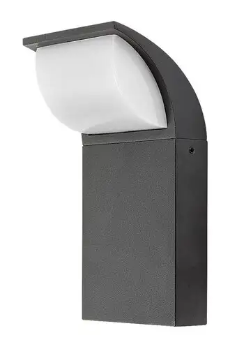 RABALUX Hongkong spoljna led zidna lampa 9W aluminijum crna 660lm