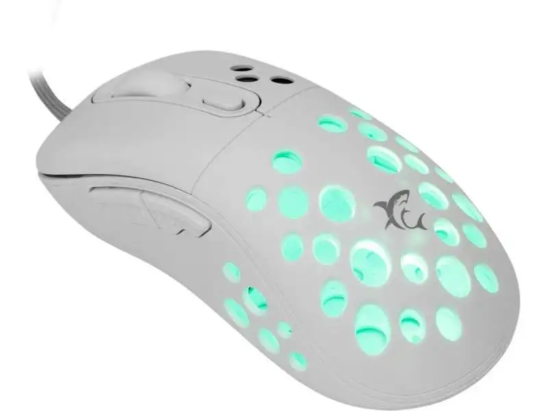 WHITE SHARK GM-5013 Azrael White, 12800DPI
