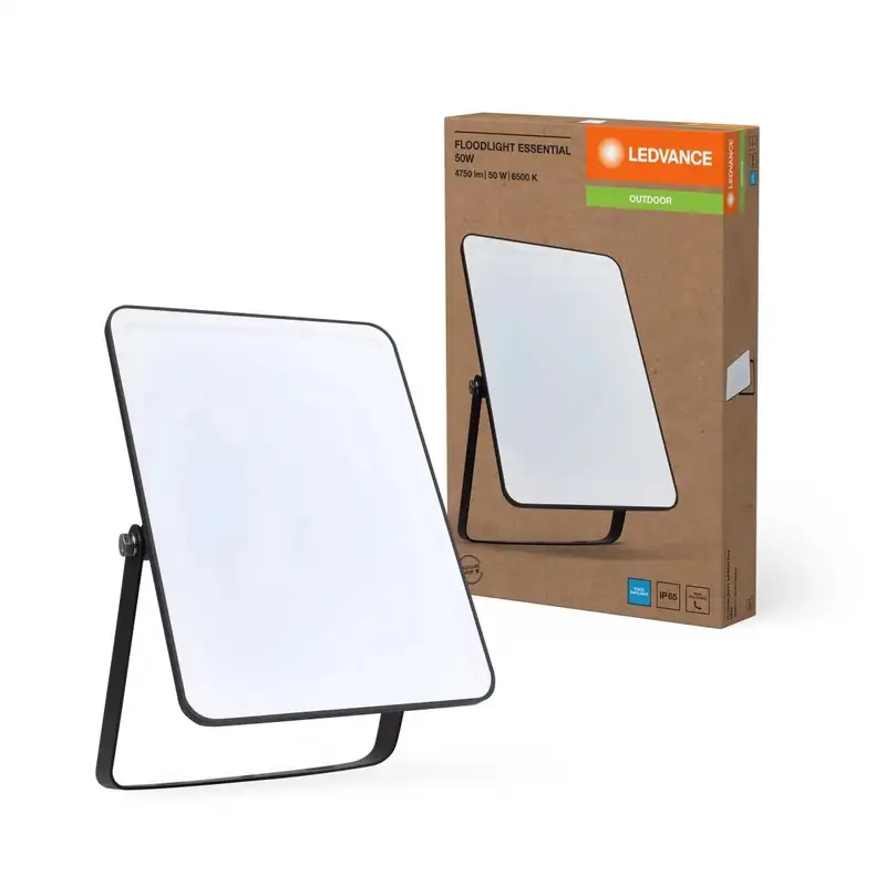 LEDVANCE Reflektor  Essential 50W 6500K crni