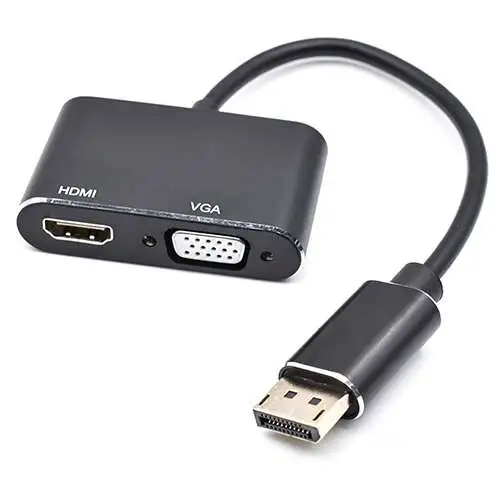 KETTZ DP na HDMI / VGA Konvertor 1080p DP2HV-K1