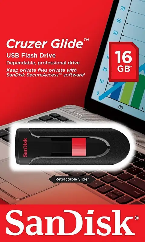 SanDisk Cruzer USB Glide 16GB 3.0
