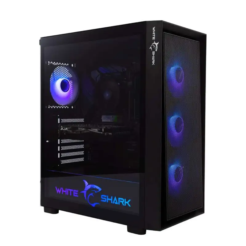 WHITE SHARK GCC 2401 WARHEAD - 3 Black, 4 Fans