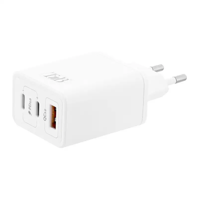TNB CHGAN65W ZIDNI PUNJAC 65W, USB-C X 2 + USB-A QC 3.0
