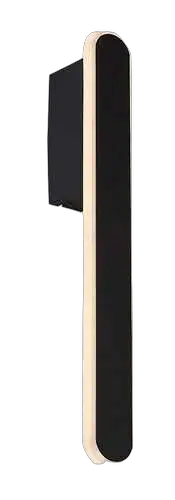 RABALUX Sindri, zidna crna LED 12W, 750lm, DIP switch 3000-4000K, 38cm, Designed by Rabalux