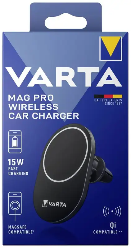 VARTA Mag Pro Wireless Car Charger Box