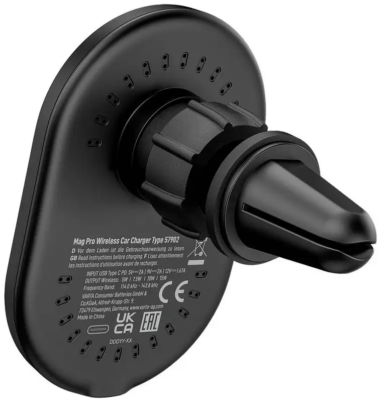 VARTA Mag Pro Wireless Car Charger Box