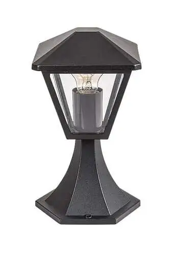 RABALUX Paravento spoljna podna lampa crna aluminijumska E27 40W
