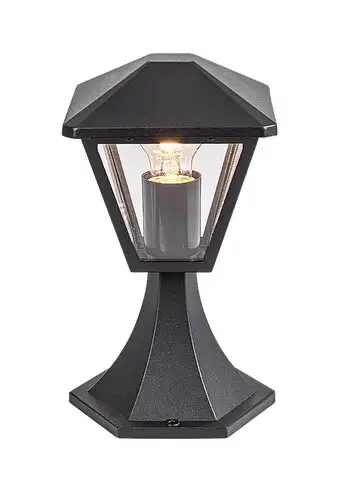 RABALUX Paravento spoljna podna lampa crna aluminijumska E27 40W