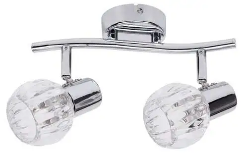 RABALUX Lauren spot E14 2x40W, hrom