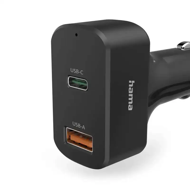 HAMA Univerzalni USB-C, 5-20V/65W, PD, auto punjac za laptop