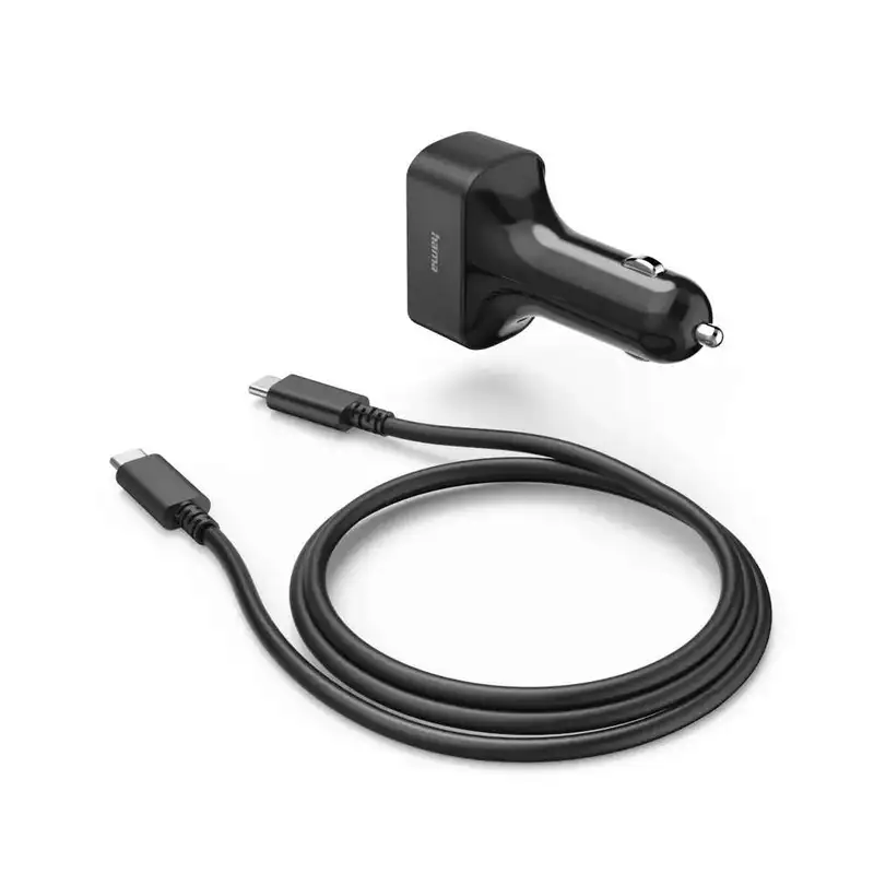 HAMA Univerzalni USB-C, 5-20V/65W, PD, auto punjac za laptop