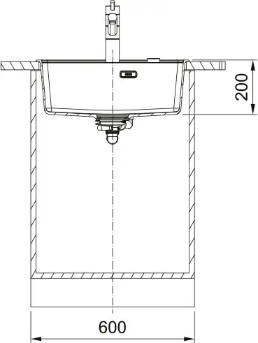 FRANKE-IT MRG 610-52 TL CRNA 114.0661.643