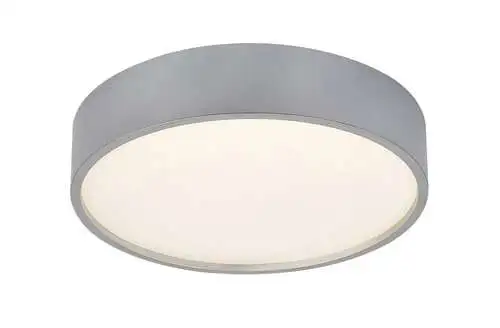 RABALUX Larcia, plafonska lampa, srebrna 18W 970lm-1800lm, 4000K IP45