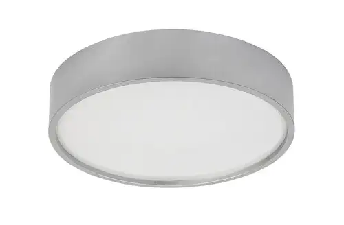 RABALUX Larcia, plafonska lampa, srebrna 18W 970lm-1800lm, 4000K IP45