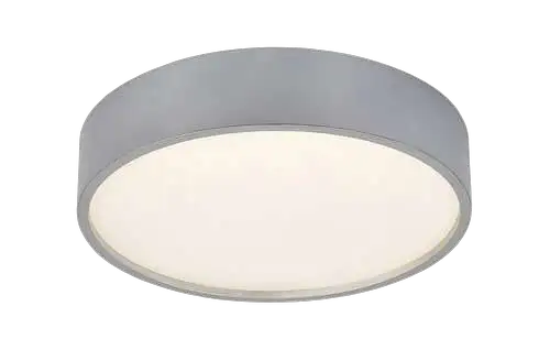 RABALUX Larcia, plafonska lampa, srebrna 18W 970lm-1800lm, 4000K IP45
