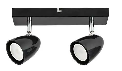 RABALUX Perico plafonjera GU10 2x5W crna