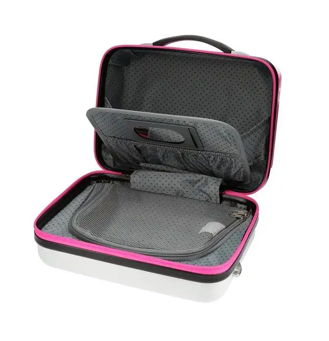MOVOM ABS Beauty case roze-bela