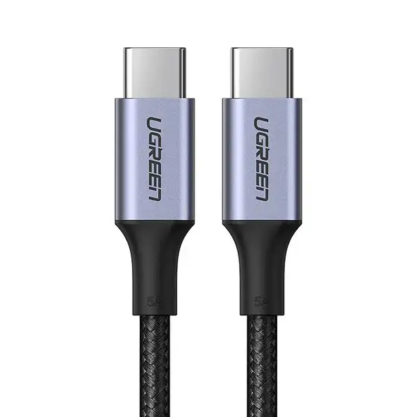 UGREEN USB-C to USB-C PD Fast Charging Cable 5A Max Black 1m 70427
