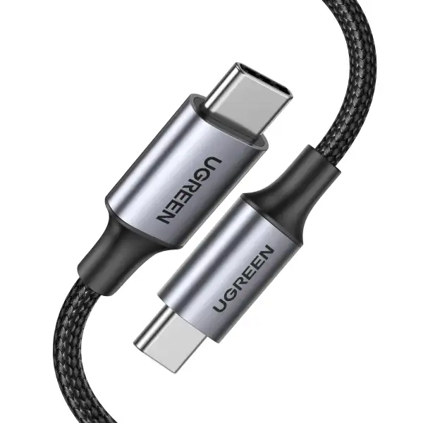 UGREEN USB-C to USB-C PD Fast Charging Cable 5A Max Black 1m 70427