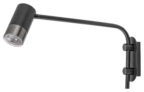 RABALUX Zircon, unutrašnja metal zidna lampa za citanje 1xGU10