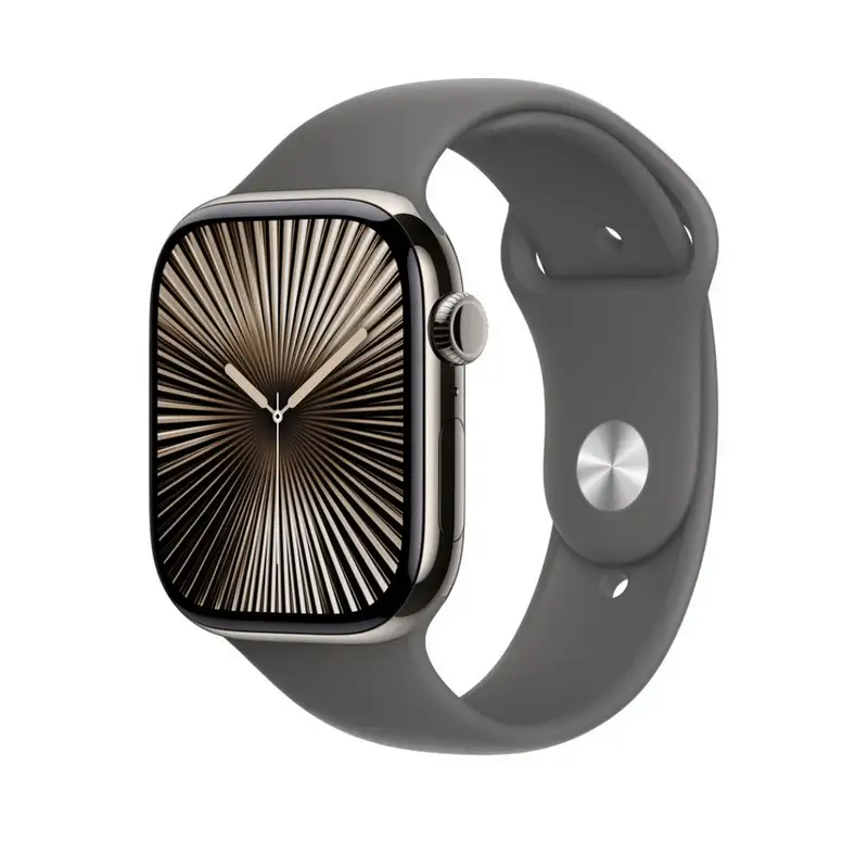 APPLE Watch 46mm Sport Band Stone Gray Sport Band - S/M mxlx3zm/a