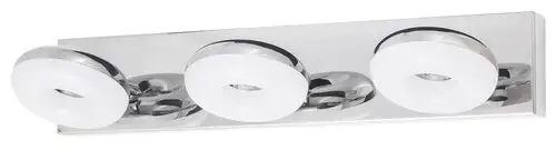 RABALUX Beata zidna lampa LED 3x5W 4000K IP44 hrom