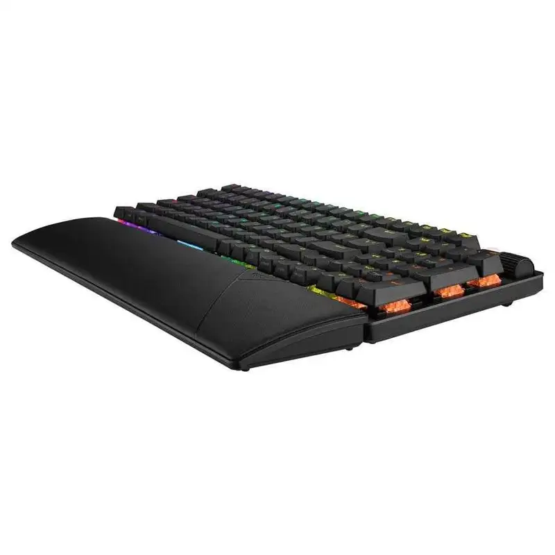 ASUS ROG STRIX SCOPE II 96 WIRELESS, ROG NX SNOW, US loc, PBT, Wireless