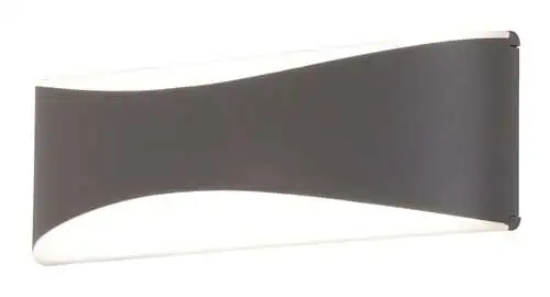 RABALUX Birmingham spoljna zidna lampa LED 10W d.sivo IP65