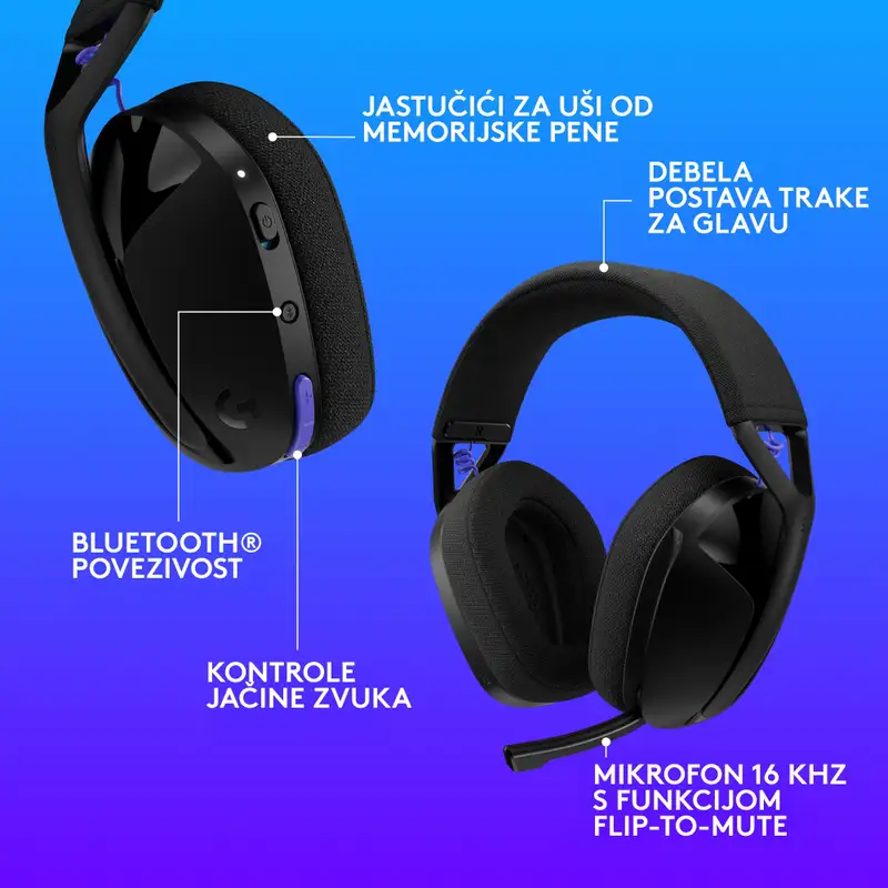 LOGITECH G321 Lightspeed Black