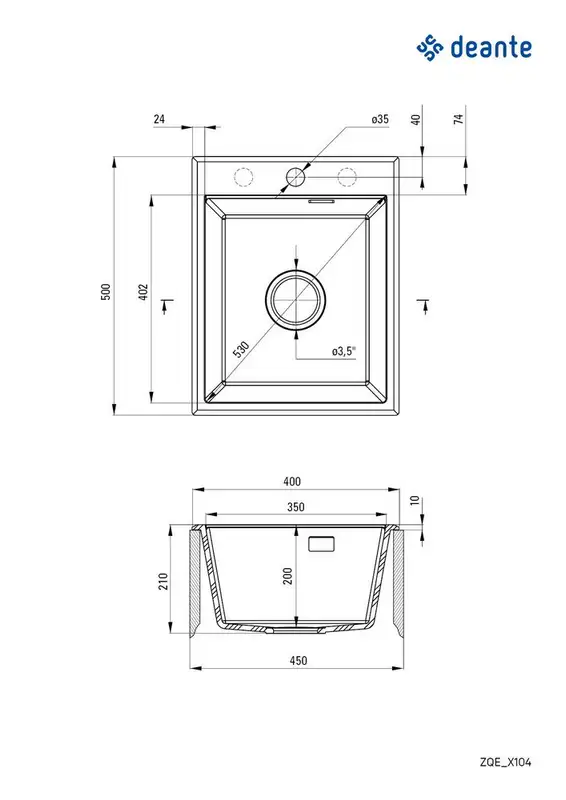 DEANTE ZQE T104