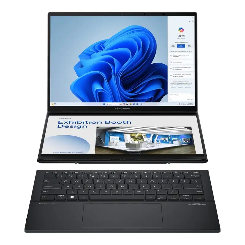Asus Zenbook Duo UX8406CA-PZ042X, 14inch OLED 3K Touch screen, Ultra 9 ARL H, 32GB, 2TB, Win 11 Pro