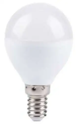 RABALUX SMD LED sijalica, belo, metal+plastika, E14 G45, dimm 2