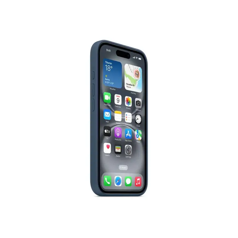 APPLE iPhone 16 Silicone Case with MagSafe Denim myy23zm/a