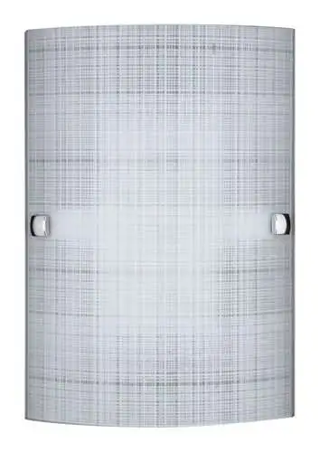 RABALUX Scottie zidna lampa E27 60W belo/hrom