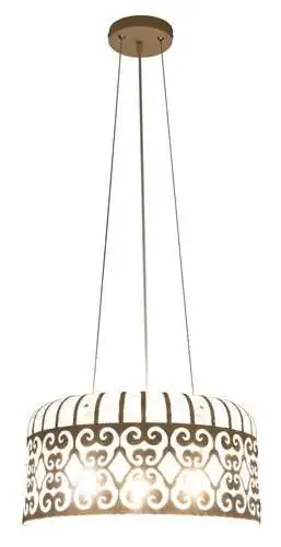 RABALUX Alessandra Visilica E27 3x60W,mat belo