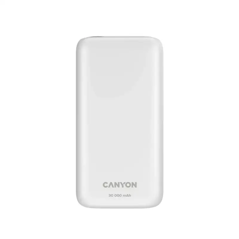 CANYON Power Bank 30000mAh 22.5W White CNE-CPB301W