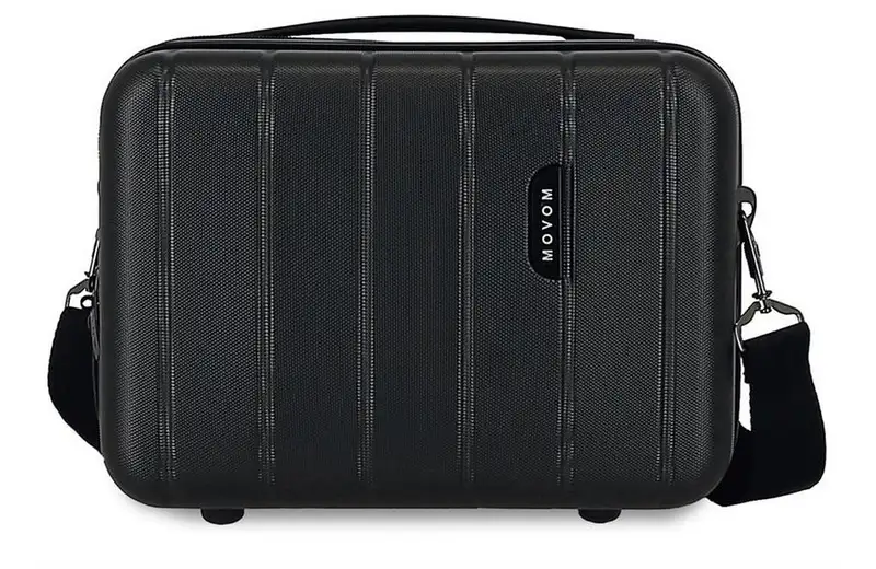 MOVOM WOOD ABS Beauty case crna