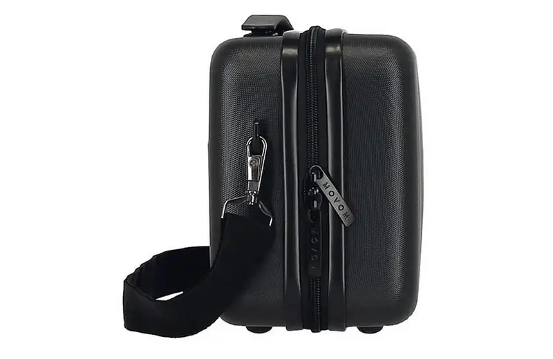 MOVOM WOOD ABS Beauty case crna