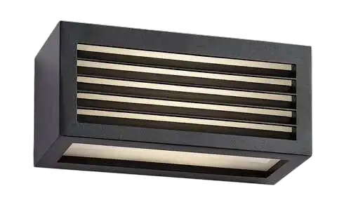 RABALUX Lublin, LED spoljna zidna, aluminium crna, 10W, 480lm, (bez dif. 1000lm), 4000K 2