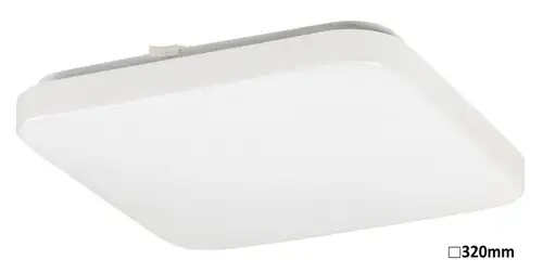 RABALUX Rob plafonjera  LED 32W 4000K bela cetvrtasta 32x32cm
