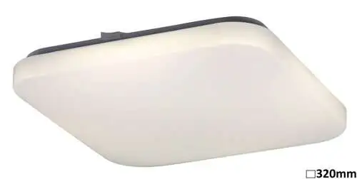 RABALUX Rob plafonjera  LED 32W 4000K bela cetvrtasta 32x32cm