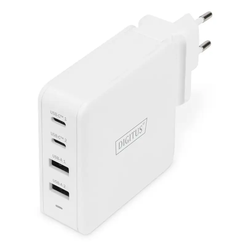 DIGITUS Univerzalni GaN zidni punjac 100W beli