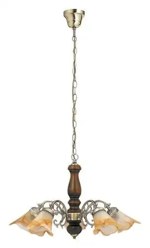 RABALUX Rustic3  luster E14 5x40W bronza