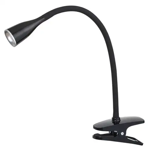 RABALUX Jeff stona lampa sa štipaljkom LED 4,5W,crno