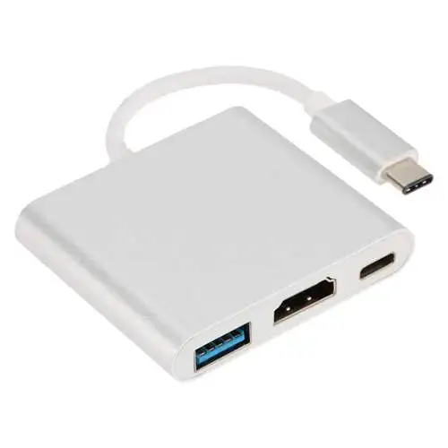 LINKOM USB-C-HDMI+USB-C adapter