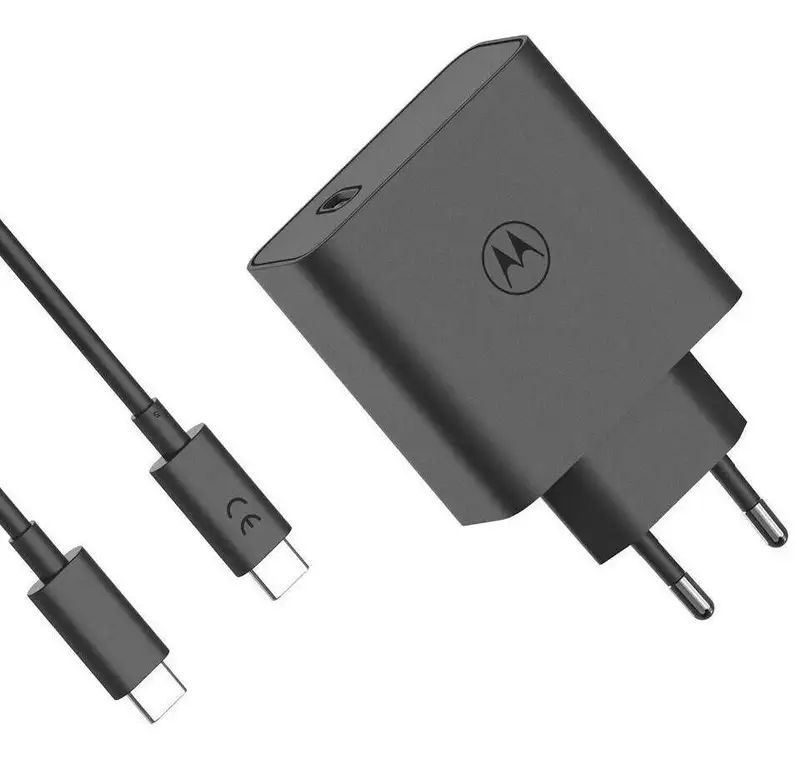 MOTOROLA 125W Turbo Power Adapter Black